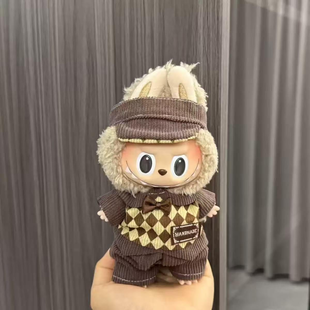 Labubu 17センチ着せ替えセット-デザイナー衣装、作業服及びアクセサリー、高級仮装セット、スタイリッシュでシックなドール衣装（ドールを除く）[並行輸入品]